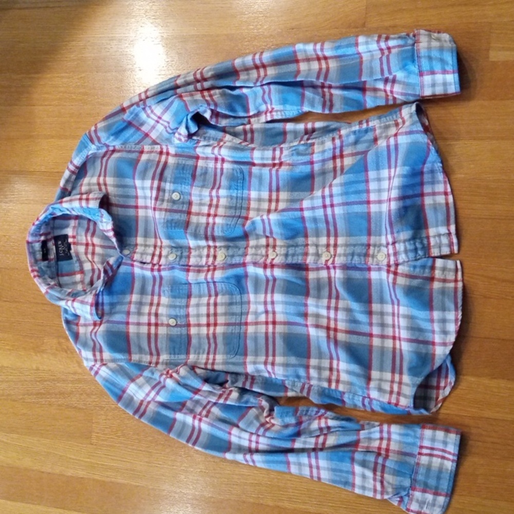 J. Crew Flannel Women's Top Small
